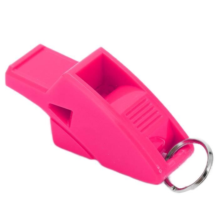 10 Sifflets OFFCOUP Forts - Plastique Coloré Avec Cordon Pour Sport, Entraîneurs, Sauvetage