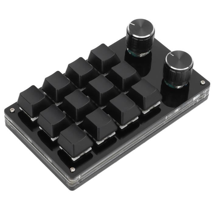 Clavier mécanique macro - VVIKIZY - Programmable - 12 touches ...