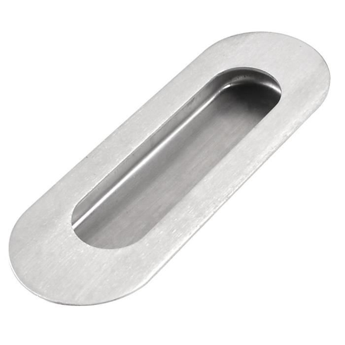 Poignée encastrée pour porte coulissante ouverte - acier inoxydable