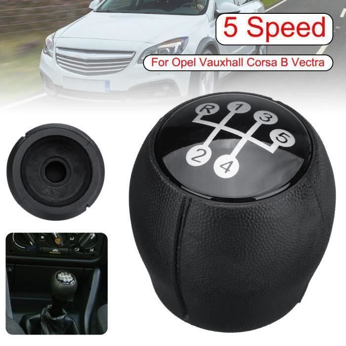 Pommeau De Levier De Vitesse 5 Vitesses Pour Opel Corsa D - Modèle Argenté - Marque Uxcell