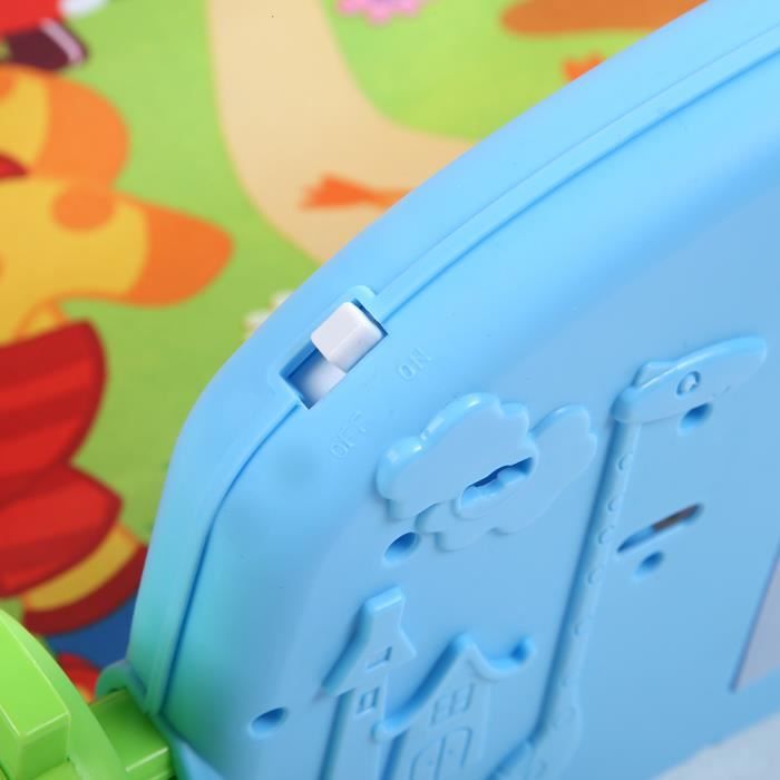 Yigowyigo Arche D'Éveil Bébé - Tapis De Jeu Lion Avec 5 Jouets, 4 Musiques, 0+ Mois
