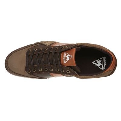 LE COQ SPORTIF Baskets Turin Homme Marron Cognac Cdiscount Sport