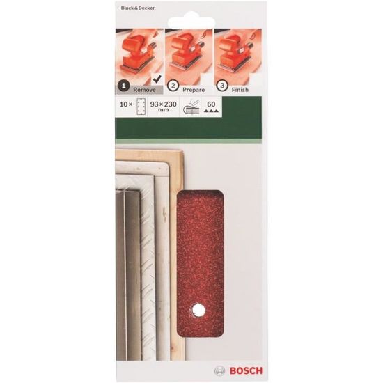 Coffret accessoire multifonction Bosch Plateau de ponçage Expert à