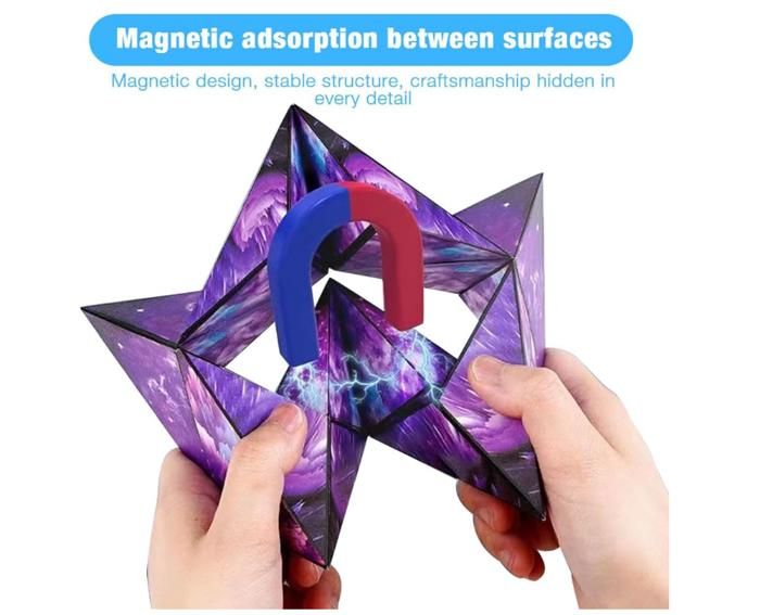 Magic Star Cube Lot de 2 cubes magiques magnétiques Infinity, Magic ...