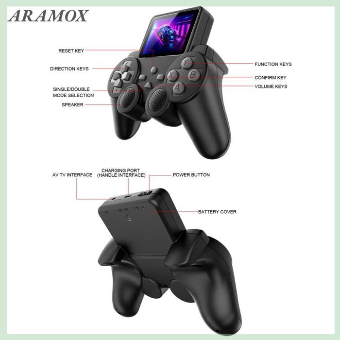 Console de jeu rétro portable FUNKIDDY R36S Plus avec écran IPS de 4 pouces, ARKOS 2.0, R36PLUS, lecteur vidéo de poche  44