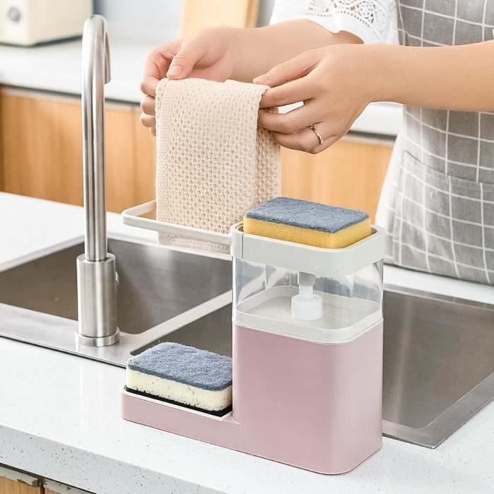 Plateau De Savon En Silicone Pour évier De Cuisine - 45x8x1,7 Cm, Antidérapant, Séchage Rapide - 10