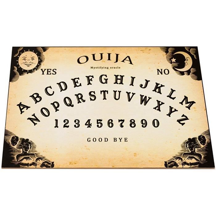WICCSTAR Classique Ouija Bois. Planche de Ouija Board avec sa