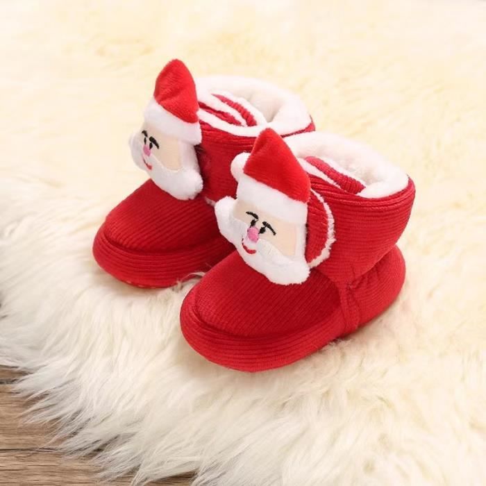 Le p re No l Chaussures Premier Pas d hiver pour b b Fille