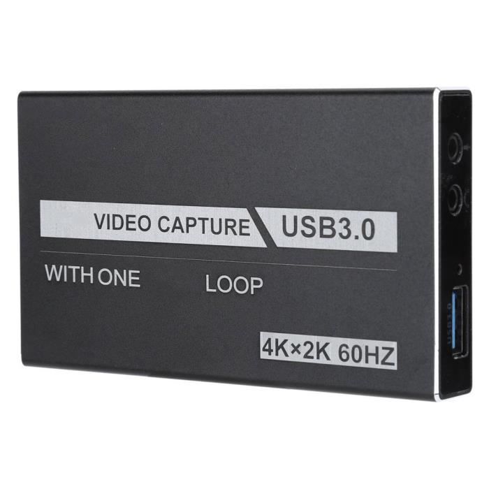Carte d'acquisition vidéo 1080P Capture vidéo HDMI Enregistreur HD Carte de  capture de jeu pour l'acquisition haute définition, - Cdiscount Informatique