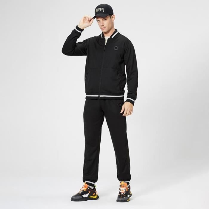 Besolor Survêtements Pour Hommes Ensemble 2 Pcs Décontracté Sweat à Capuche Zippé Et Pantalon De Jogging Ensemble De Sport Survêtement