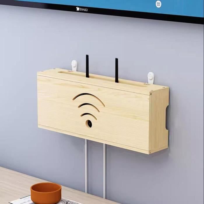 Cache Box Wifi, Boite Rangement Routeur Wifi Cache Par Faitement Le ...