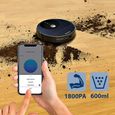 Blaupunkt Bluebot XBOOST - Robot Aspirateur Laveur 2-en-1, contr&ocirc;le avec Alexa ou Google Home, Id&eacute;al pour les tapis et-2