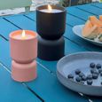 Lampe de table d'extérieur - BRILLIANT - LOVERE - Forme bougie - Plastique - 3 W - Noir-2