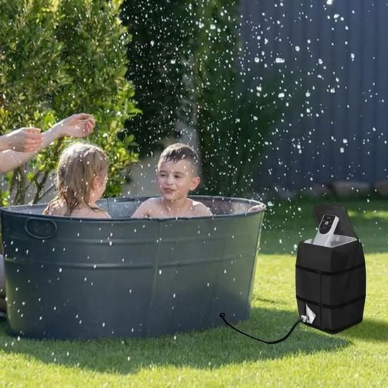 Housse De Pompe De Chauffage Spa Hasaller - Imperméable 43x38x54cm Noir