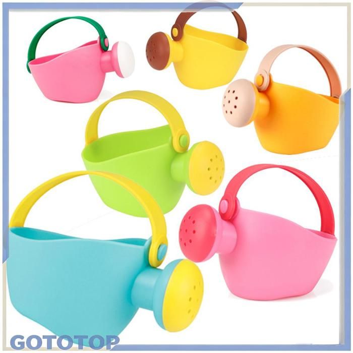 YIWENG Arrosoir pour Enfants, Pots d'arrosage de Jardinage, Petit Jouet de Plage en Plastique pour garçons et Filles, Cadeaux d'intérieur et d'extérieur pour Tout-Petits