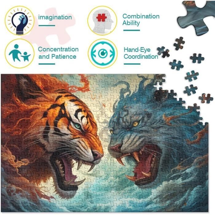 Puzzles Pour Adultes, 1000 Pièces Jigsaw Puzzle Landscape Puzzle Ga For Teens 2 Amz B0cgp7nfzj
