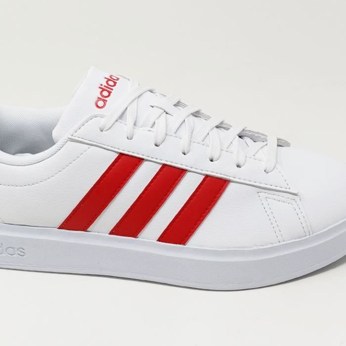 Adidas blanc rouge outlet