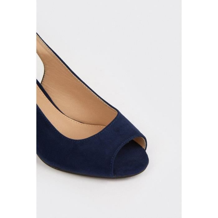 Escarpins bleu marine pas cher best sale