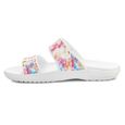 Chaussures CROCS Classic Tie Dye Graphic Blanc-Rose - Femme/Adulte-3