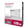 TRANSCEND SSD SSD370 - 128Go - 2.5" - TS128GSSD370S-3