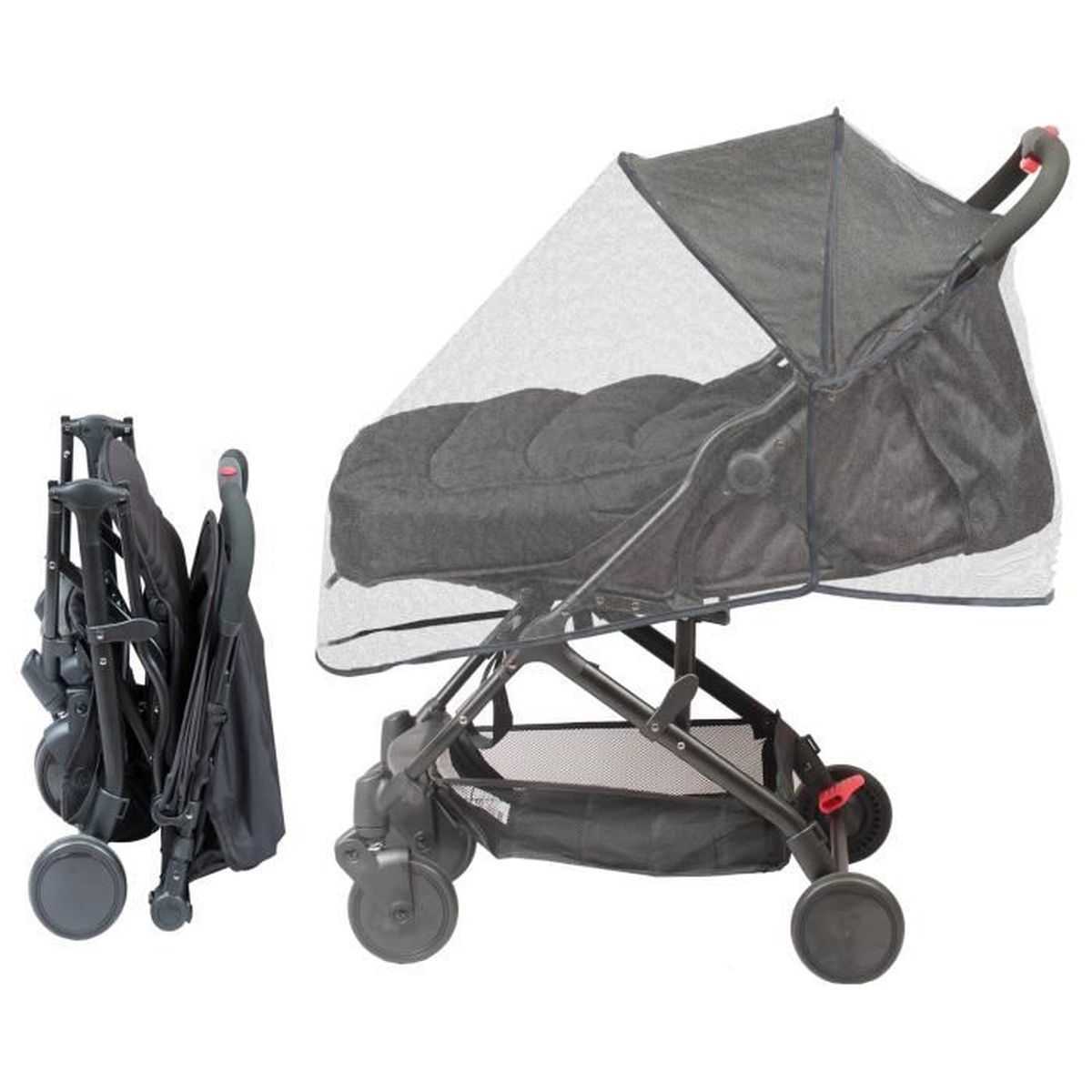 Bambisol Yuko Avec Accessoires Poussette Citadine Ultra Compacte Naissance Habillage Pluie Et Chanceliere Pad Confort Inclus Cdiscount Puericulture Eveil Bebe