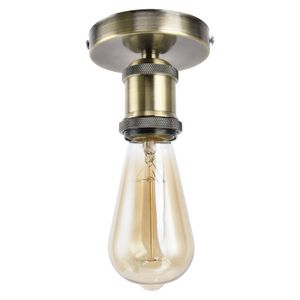 Lot De 2 Douilles E27 Rétro En Bakélite Noire - Compatible Ampoules LED/halogène Jusqu'à 60W, 250V - 1