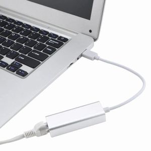 Adaptateur USB-C Vers Ethernet RJ45 100Mbps - Compatible Doogee V Max Pro - Plug & Play