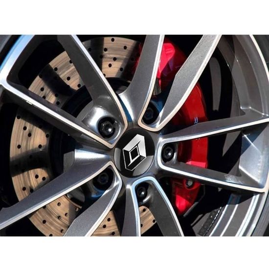 4 Enjoliveurs Noirs Pour Seat Arona (2017-2021) - Cache-moyeux ABS Résistant, Fixations Solides