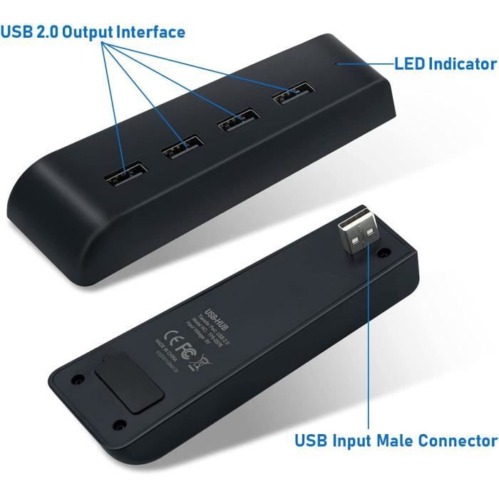 Hub USB multifonctions pour PS5