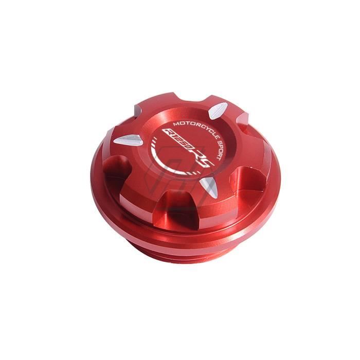 Jingyingtt Bouchon De Carter Moto CNC M20x2.5 - Couvercle Vis Remplissage Huile Moteur