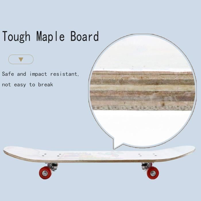 FUNNING-Planche À Roulettes Camion 7 ''ABEC-11 Roulements Longboard