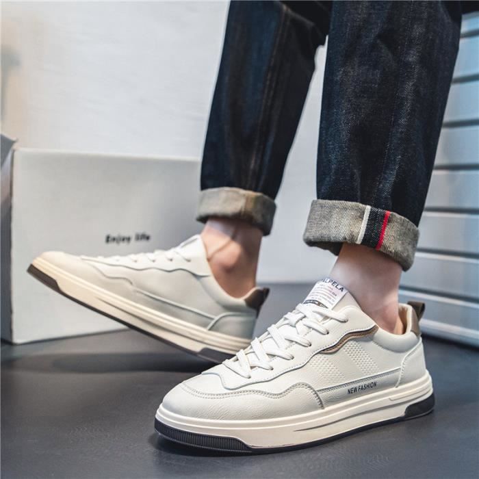 Chaussures D'été Légères Pour Homme 2026 - Baskets En Maille Respirantes, Semelle Caoutchouc, Lacets - Taille Grande - Pour Sport, Détente, Quotidien