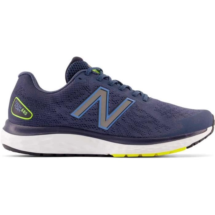 Chaussure running NEW BALANCE Fresh Foam 680v7 M680CN7 Bleu Mixte Running Regulier Cdiscount Sport