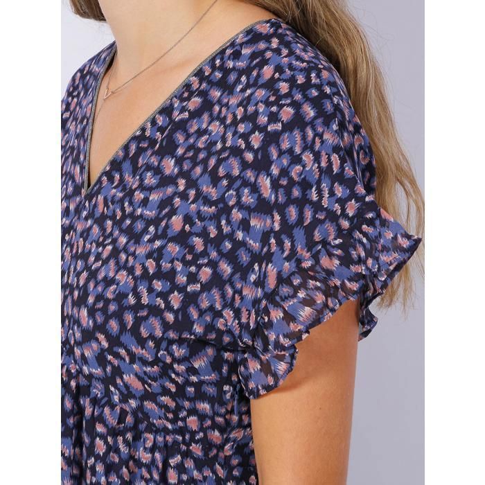 Robe Le Temps Des Cerises paola 3737 stone love Bleu Cdiscount