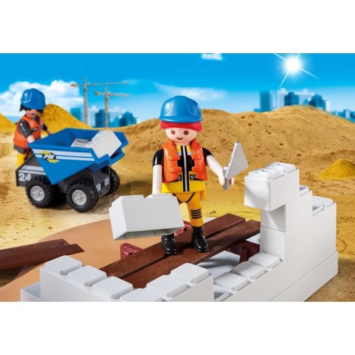Playmobil construction site shop superset