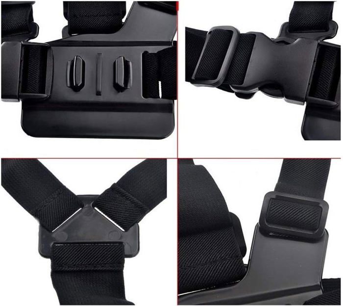 Harnais De Poitrine GoPro Flex Jaws Avec Bras Articulé - Occasion, Fixation Caméra