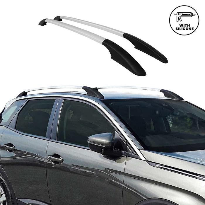 Barres De Toit Menabo Pour Nissan Juke 2010-2019 - Galerie De Toit En Acier - Capacité 50 Kg - Pour Coffre, Vélos, Skis - 13