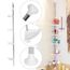 Etagere De Douche Rack Bain 4 Couche 85 305cm Hauteur Reglable