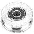 Atyhao roue de poulie Guide de levage de câble métallique de roue de roulement de haute résistance pour le bloc de poulie (48mm)-0
