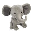 1PC adorable éléphant plus jouet doux huggable peluche bébé peluche jouet en peluche pour bébés garçons (9 ") bien vendre-0