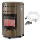 Chauffage d'appoint à gaz Calgary Taupe - FAVEX - Infrarouge - Prêt à l'emploi livré avec Tuyau et détendeur - Jusqu'à 40 m²
