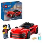 LEGO City 60448 La voiture de sport rouge - Jouet de construction pour garçon dès 5 ans
