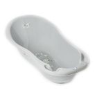 Baignoire bébé thermomètre Gris Owls 102 cm - MON MOBILIER DESIGN - Ergonomique - Mixte - Naissance