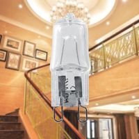Atyhao 10Pcs G9 40w LED Ampoule remplacer Halogen lamp Blanc chaud Ampoule de maison  60299