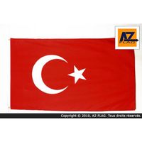 Drapeau Turquie - AZ FLAG - 150x90cm - Haute qualité - Rouge - Adulte - Multisport