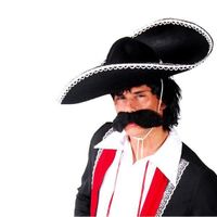 Sombrero Mexique - Noir - Adulte - Intérieur