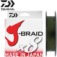 TRESSE DAIWA J BRAID X 8 VERT 300M Modèle: 0.16mm