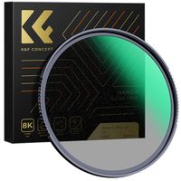 K&F Concept Filtre Black Diffusion 1-2 52mm Black-Mist Haute-définition Résistant à l'eau Anti-Rayures pour Objectif Appareil Photo