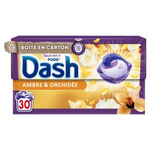 LESSIVE DASH Pods lessive capsule x 30 tout en 1 souffle p
