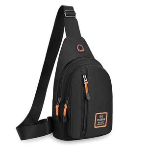 Sac de Poitrine Homme, Sac à Bandoulière Multi-poches, Sling Bag
